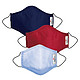 3M 耐适康Nexcare 舒适保暖口罩家庭组合 成人男+成人女+男童(可水洗，重复使用)