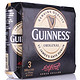 Guinness 健力士 黑啤（原酿）三连包 500ml*3听