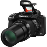 OLYMPUS  奥林巴斯  SP-100EE 长焦数码相机 黑（“鹰眼”红外瞄准器 50倍光学变焦）（赠8G卡）