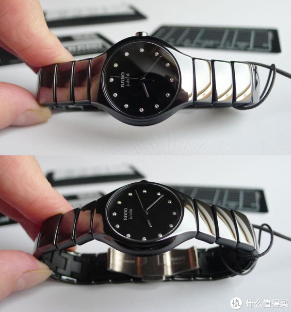 RADO 雷达 True Jubile R27655762 女款镶钻时装腕表