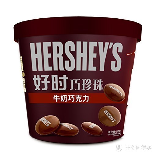HERSHEY'S 好时 巧珍珠 牛奶巧克力 140g*4桶