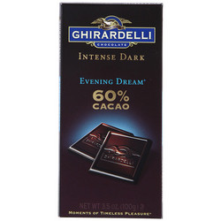 GHIRARDELLI 吉尔德利 午夜之梦系列 黑巧克力60% 100g