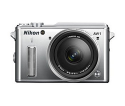 Nikon 尼康 AW1 11–27.5mm f/ 3.5–5.6镜头 防水微单套机 银色（带GPS）