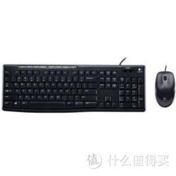 Logitech 罗技 MK200 多媒体键鼠套装（超薄、防水溅）
