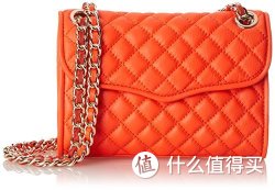REBECCA MINKOFF Quilted Mini Affair 女款真皮斜挎包