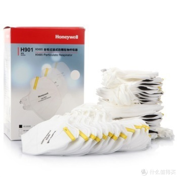 Honeywell 霍尼韦尔 N95 H901 防尘口罩60枚*4