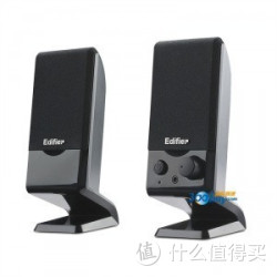 EDIFIER 漫步者  R10U 2.0声道 多媒体音箱 黑色
