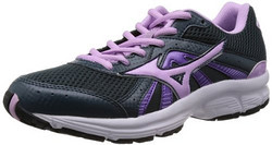 Mizuno 美津浓 入门级支撑型 女 跑步鞋CRUSADER 8 (W)  K1GL140496-250 深灰色/紫色 / 淡紫色 39