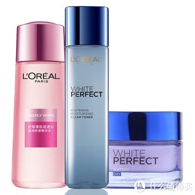 L'OREAL PARIS 巴黎欧莱雅 雪颜美白3件套（柔肤水175ml+水润日霜50ml+精华水150ml）