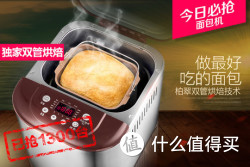 PETRUS 柏翠  PE6998 双管烘焙面包机