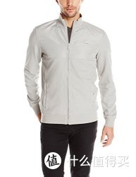 Calvin Klein Sportswear Pique Fleece with Woven Detail Full Zip Sweatshirt 男士运动外套