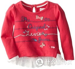 凑单品：Levi's 李维斯 Baby-Girls Infant Maisi Knit Top 女童上衣