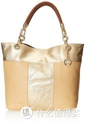 TOMMY HILFIGER Signature Pebble Leather Colorblock 女款单肩包