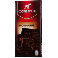 COTE D'OR 克特多金象 精制纯味巧克力 100g*2块