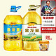 金龙鱼 玉米油 4L/桶 + 葵花籽油 4L/桶