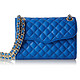 REBECCA MINKOFF Quilted Mini Affair 女款真皮斜挎包