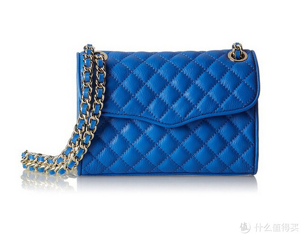 REBECCA MINKOFF Quilted Mini Affair 女款真皮斜挎包