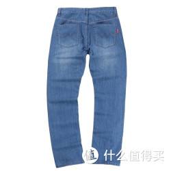 JEANSWEST 真维斯 男装 秋装修身低腰洗水做旧牛仔裤