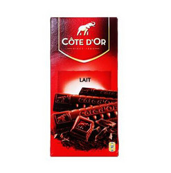 限华东：COTE D'OR 克特金象 牛奶巧克力 200g*2盒