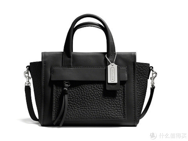 COACH 蔻驰 Bleecker Leather Mini Pocket Carryall 女款真皮单肩包