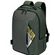 泰格斯（Targus）15.6寸商务时尚笔记本双肩背包 表面及底部防水 TSB786AP灰/绿