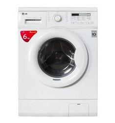 预约：LG WD-N12435D 6公斤 静音系列滚筒洗衣机