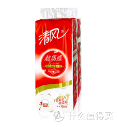 Breeze 清风 超质感系列 卷筒卫生纸 3层*356段*20卷*4件