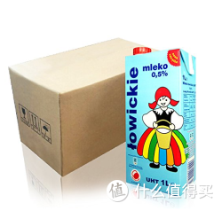 Lowicz 罗兹姑娘 脱脂纯牛奶 1L*12盒+北大荒 黑蜂椴树雪蜜 380g
