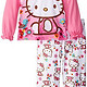 Hello Kitty 凯蒂猫 Bird and Flower Pajama Set 童装两件套