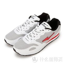ERKE 鸿星尔克  男休闲鞋 11114202370-001 正白/大红