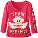 Paul Frank 大嘴猴 Team Perfect Scoop Neck Tee 女宝长袖T恤