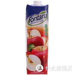 限华北：Fontana 芳塔娜 塞普路斯 100%苹果汁 1L