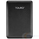 HGST 日立 Touro Mobile 2.5英寸  USB 3.0 1TB 移动硬盘 黑色 0S03803