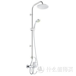 摩恩（MOEN）14131+2264+m22033 全铜沐淋浴冷热水龙头花洒套装 双出水超薄节水顶喷