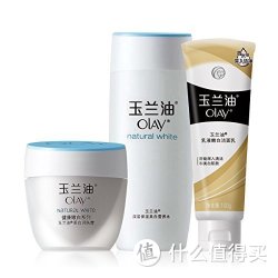 OLAY 玉兰油 美白润肤霜50g+OLAY玉兰油深层保湿美白营养水150ml+玉兰油乳液嫩白洁面乳100g