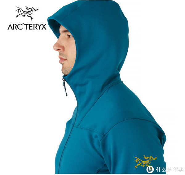 ARC'TERYX 始祖鸟 Straibo Hoody 男款带帽抓绒外套