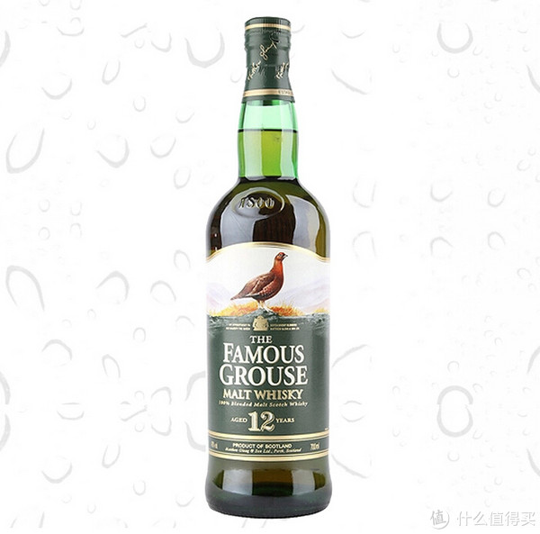 限地区 Grouse 威雀纯麦12年40 苏格兰威士忌 绿雀 700ml 5瓶多少钱 什么值得买