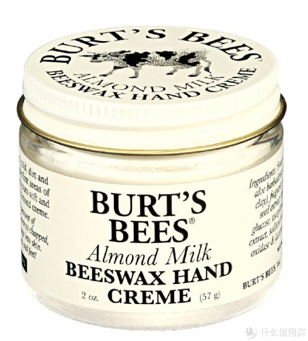 凑单品:Burt's Bees 小蜜蜂 Beeswax Hand Creme 杏仁牛奶蜂蜜护手霜 57g*2罐