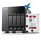 QNAP 威联通 TS-420 NAS 网络存储服务器（USB3.0、四盘位、QTS 4.0、512M）