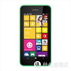 Nokia 诺基亚 Lumia 530 3G手机 WCDMAGSM 绿色 双卡双待