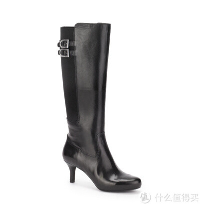 ROCKPORT 乐步 Seven to 7 65mm 女款真皮高筒靴