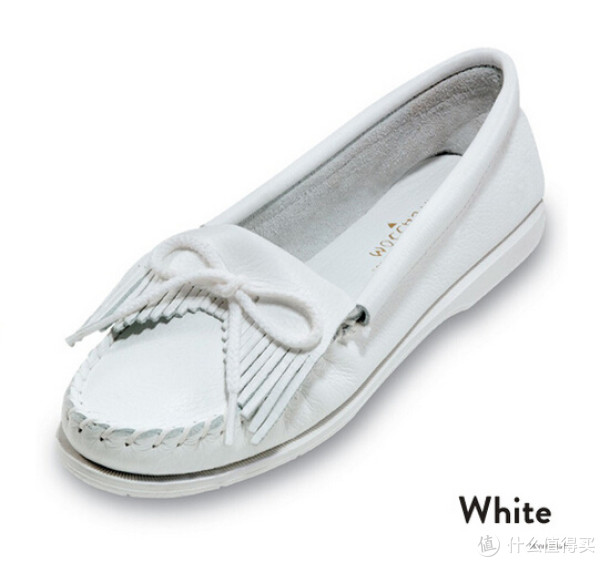 MINNETONKA 迷你唐卡 Kilty Unbeaded Moccasin 女款平底休闲鞋