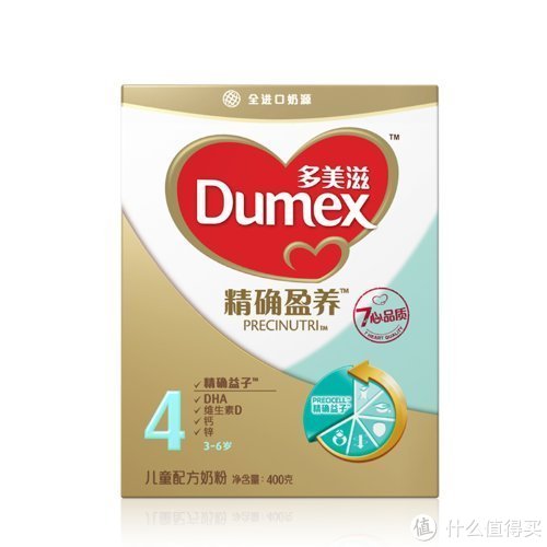 Dumex 多美滋 精确盈养 儿童配方奶粉400g（4段）