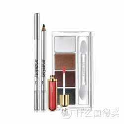 CARSLAN 卡姿兰 四色眼彩组合(恒久柔美眼线笔1#1.5g+四色眼影7#6.8g+小唇彩1.6g)