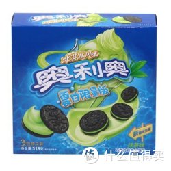 奥利奥 冰淇淋夹心饼干（抹茶味）318g/盒（家庭装）