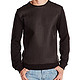 Calvin Klein Sportswear  Crew Neck Terry with Quilting  男士毛衣