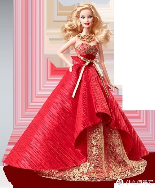新低价：Barbie 芭比 Collector 2014 Holiday Doll 芭比娃娃2014年节日收藏款