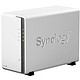 Synology 群晖 DS215j 双核心CPU 2盘位 NAS网络存储服务器（无内置硬盘）