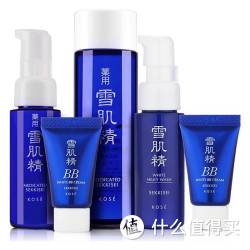 移动端：KOSE 高丝 雪肌精基础护理套组（化妆水50ml+乳液20ml+洗颜乳20g+BB霜02 6g*2）