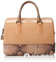 FURLA 芙拉 Candy 糖果系列 Bauletto Top 蟒蛇纹果冻包
